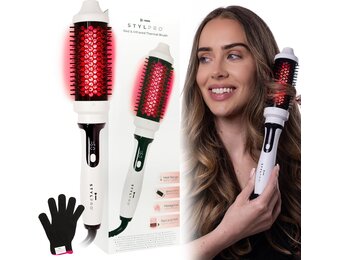 Geretourneerde STYLPRO Warmteborstel met LED - 34% Korting