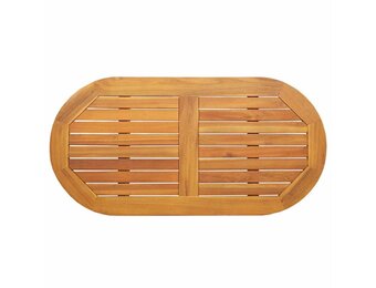 Tafelblad Massief Acaciahout 100x50cm - Bruin (34% Korting)