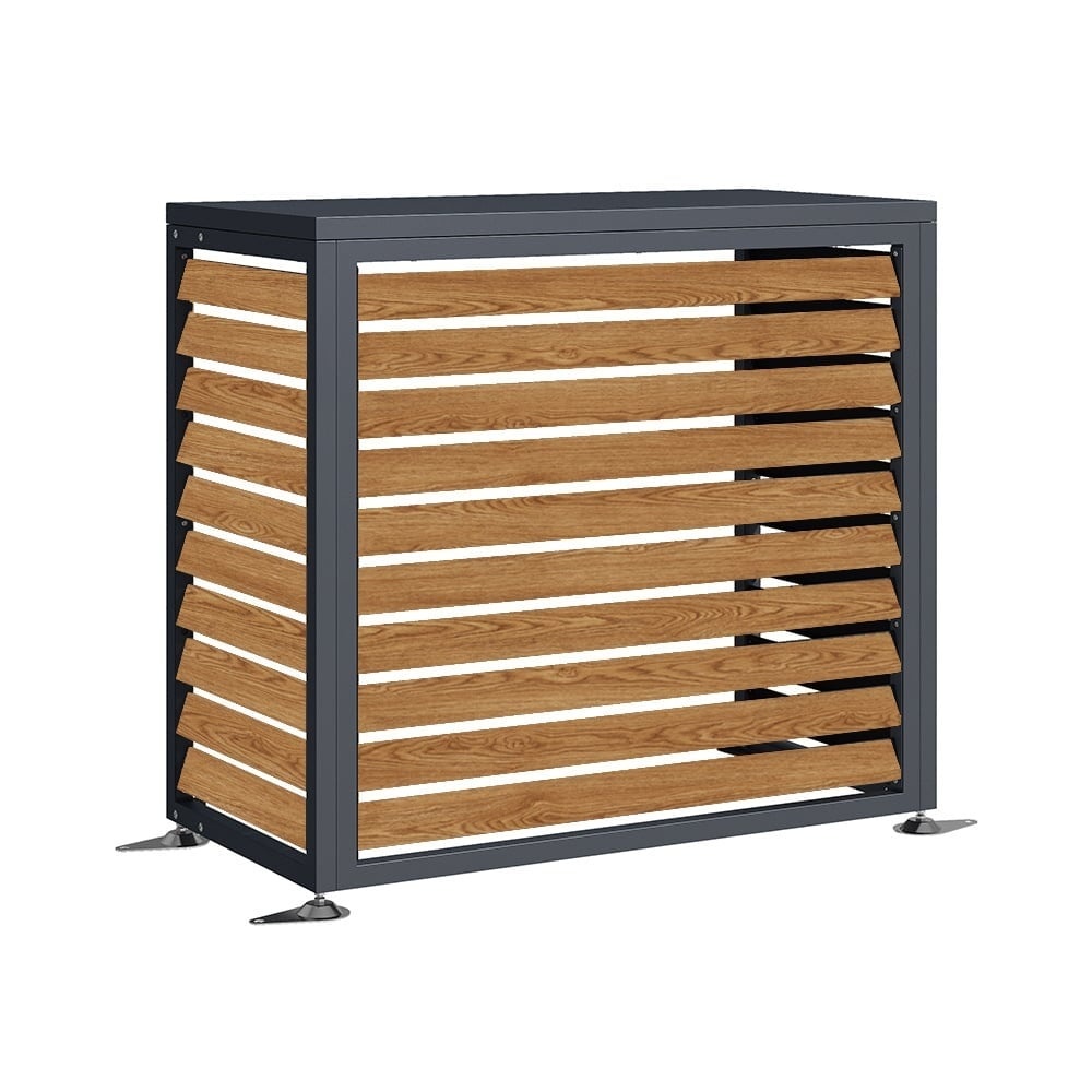 Airco Omkasting RVS Antraciet (100x50cm) - 40% Korting