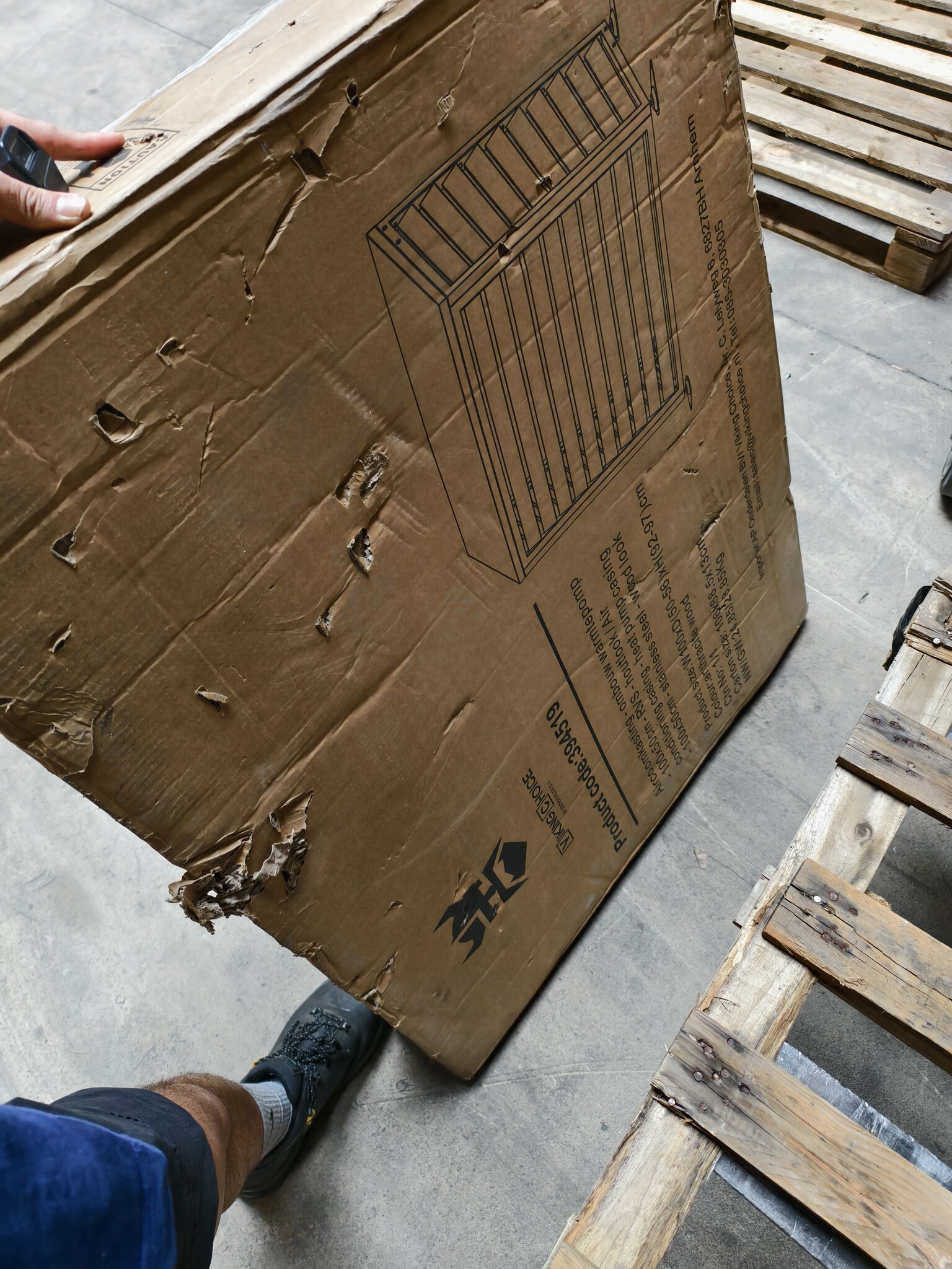 Airco Omkasting RVS Antraciet (100x50cm) - 40% Korting