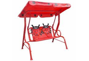 Kinder schommelstoel rood - 56% korting