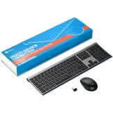 Draadloos Toetsenbord & Muis Set QWERTY DK03 Grijs - 57% Korting