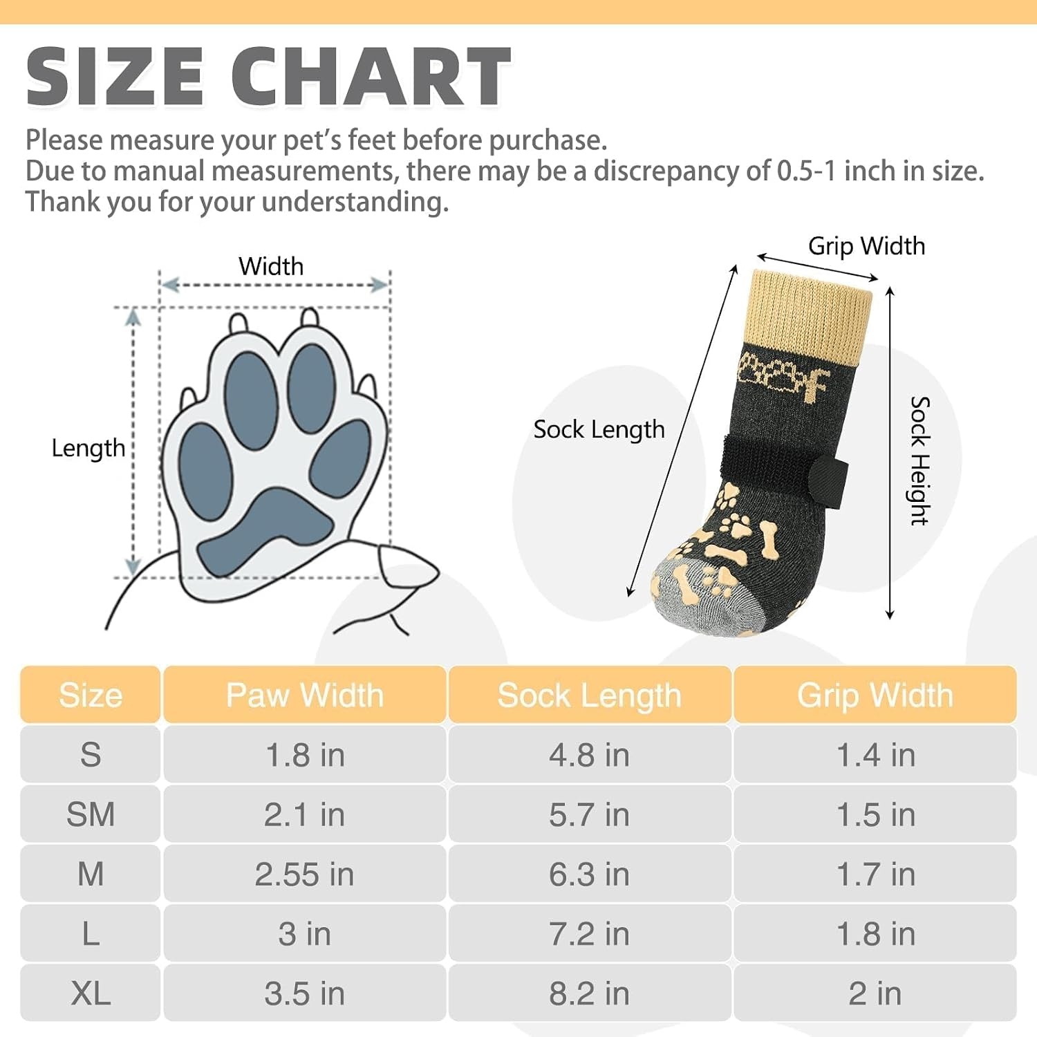 Antislip Hondensokken Maat XL Kaki - 59% Korting!