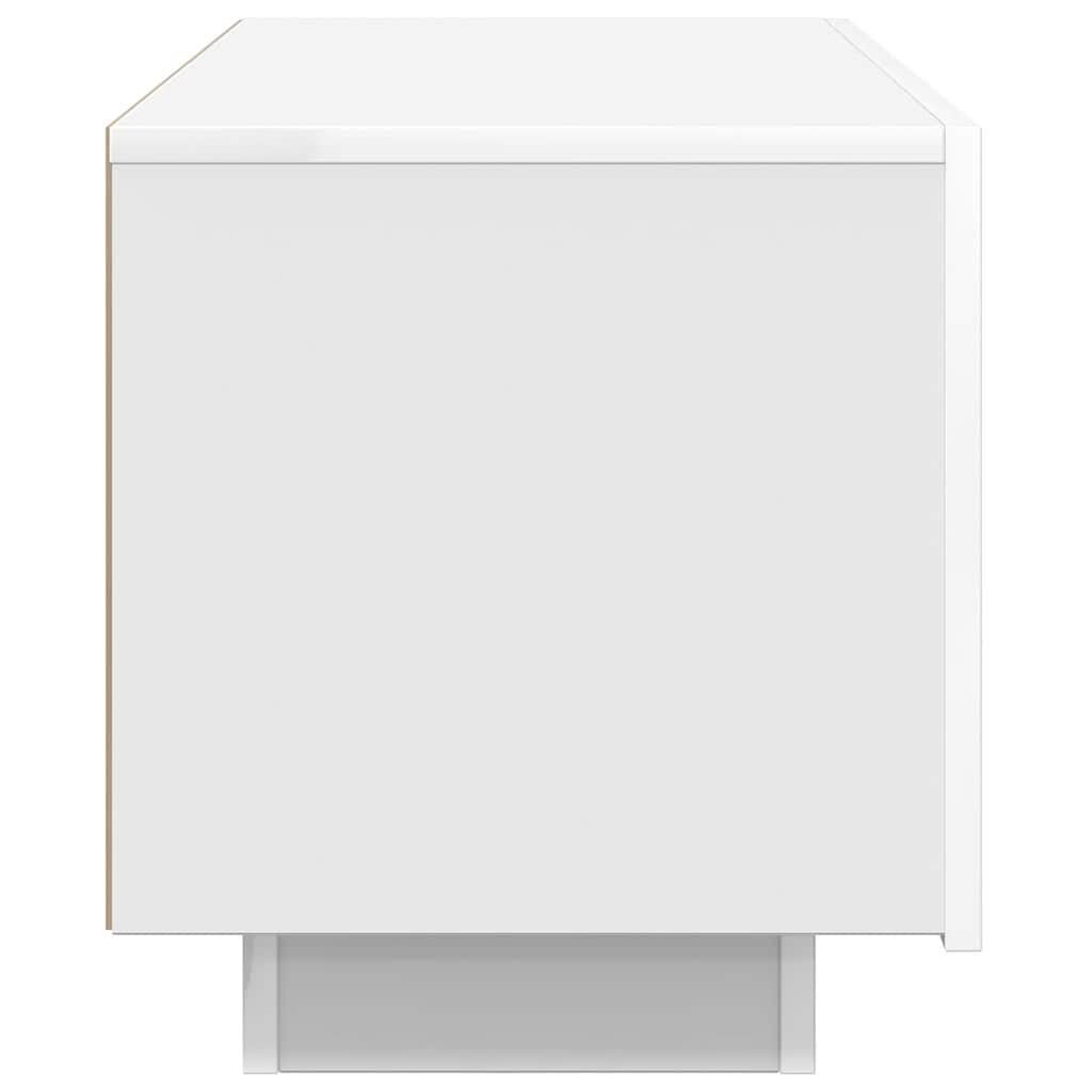 vidaXL Tv-meubel 100x35x40 cm bewerkt hout wit