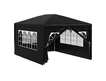 vidaXL Partytent 3x4 m antraciet