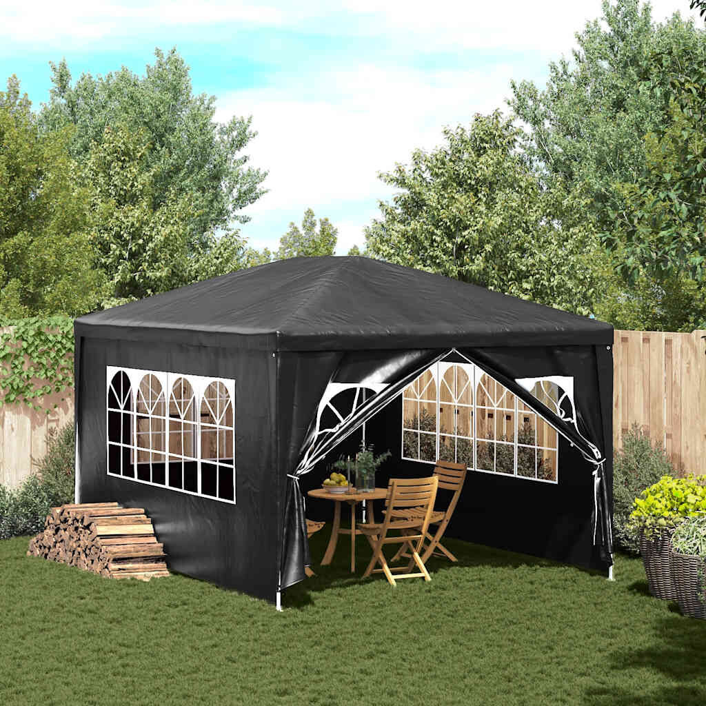 vidaXL Partytent 3x4 m antraciet