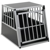 vidaXL Hondenbench met enkele deur 65x91x69,5 cm