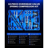 Orion Motor Tech Universele perslucht ventielveerspanner voor 8, 16 of 24 mm ventielen ventielschachtafdichting gereedschap met tang OHV OHC