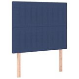 vidaXL Hoofdborden 2 stuks Blauw Stof - 60% Korting
