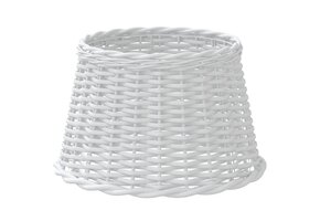 VidaXL Wicker Lampenkap Wit Ø45x28 cm - 39% Korting
