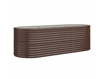 Bruine Stalen Plantenbak 224x80x68 cm - 54% Korting