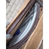 Bruine Stalen Plantenbak 224x80x68 cm - 54% Korting