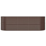 Bruine Stalen Plantenbak 224x80x68 cm - 54% Korting