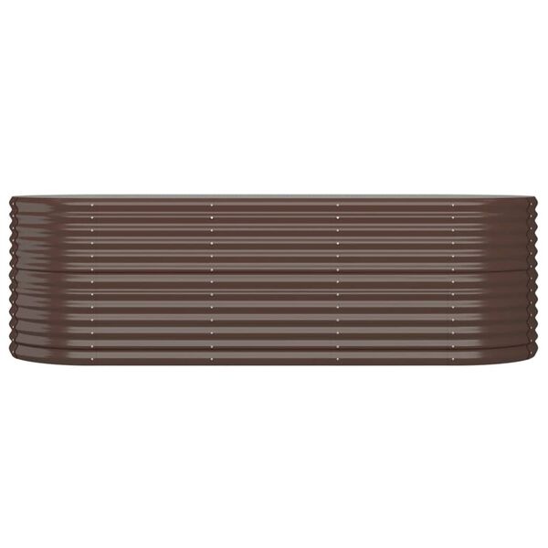 Bruine Stalen Plantenbak 224x80x68 cm - 54% Korting