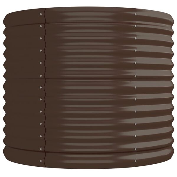 Bruine Stalen Plantenbak 224x80x68 cm - 54% Korting