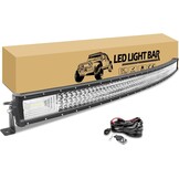 RIGIDON 52 inch 675W Curved LED Light Bar met Kabelboom