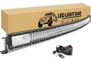 52" Curved LED-lichtbalk 675W Off-road - 41% Korting