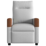 Verstelbare Massagestoel Stof Wolk Grijs - 54% Korting