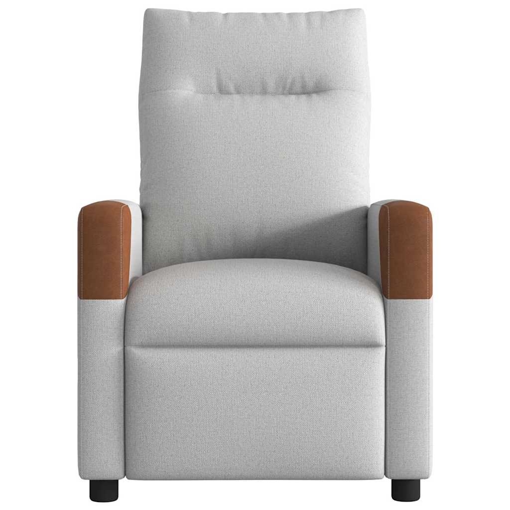 Verstelbare Massagestoel Stof Wolk Grijs - 54% Korting