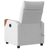 Verstelbare Massagestoel Stof Wolk Grijs - 54% Korting