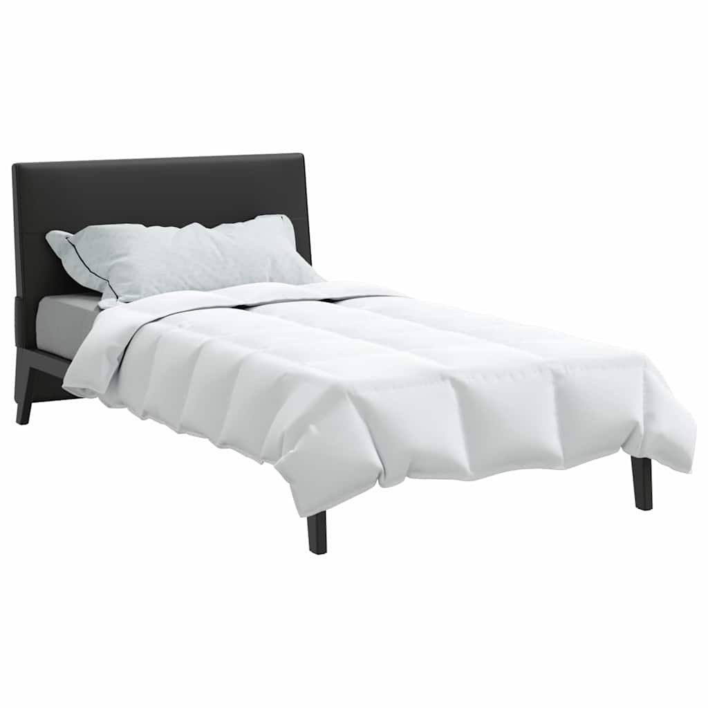 vidaXL Dons Dekentje Wit 135 x 220 cm - 59% Korting