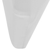 6x Witte Stretch Stoelhoes - 57% Korting