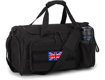 40L Tactische Sporttas Reistas met Schoenenvak | Zwart | 33% Korting