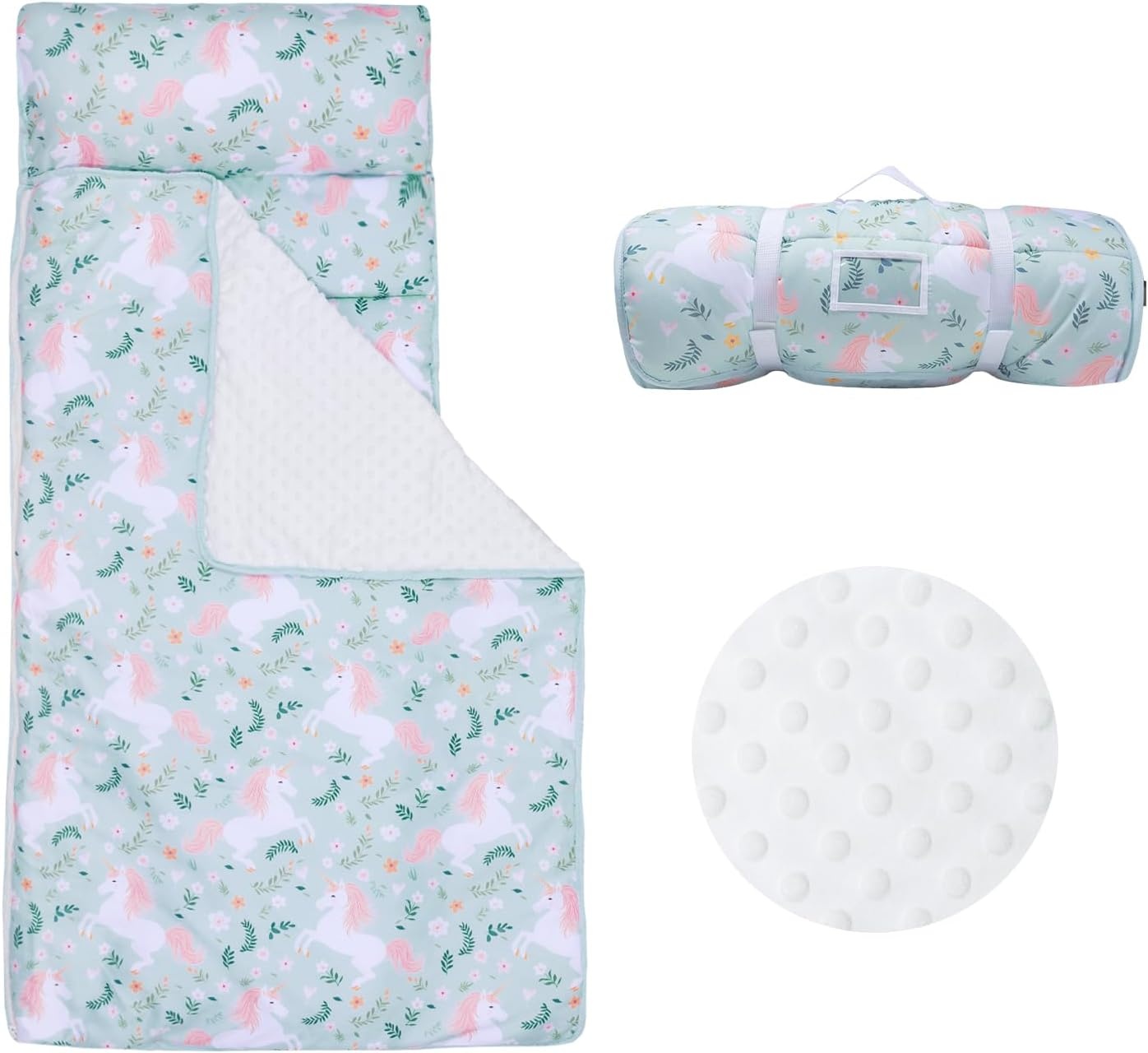 Roze Kasteel Slaapzak Kinderen 3-in-1 met Kussen & Deken - 60% Korting
