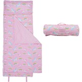 Roze Kasteel Slaapzak Kinderen 3-in-1 met Kussen & Deken - 60% Korting