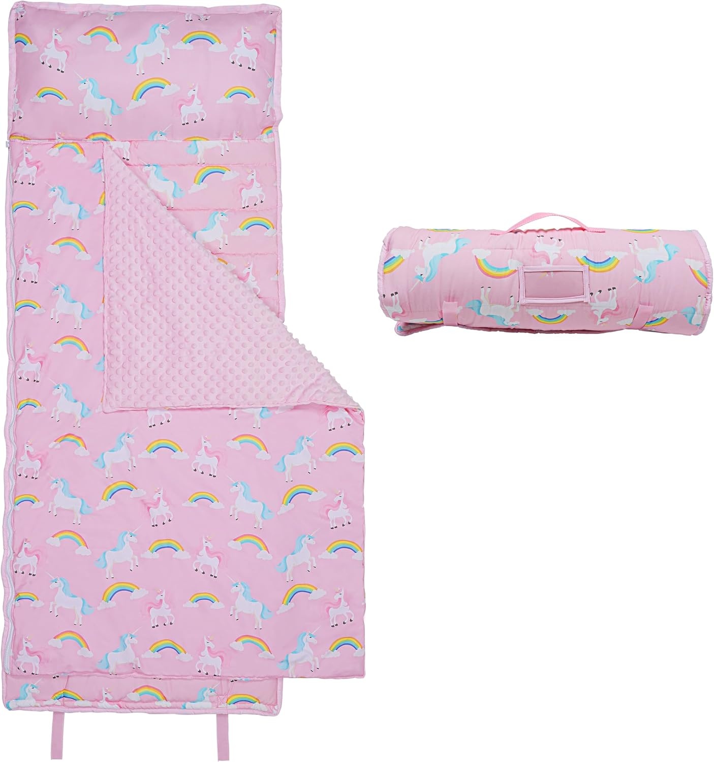 Roze Kasteel Slaapzak Kinderen 3-in-1 met Kussen & Deken - 60% Korting