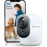 Indoor Beveiligingscamera 2K Wit - 60% Korting