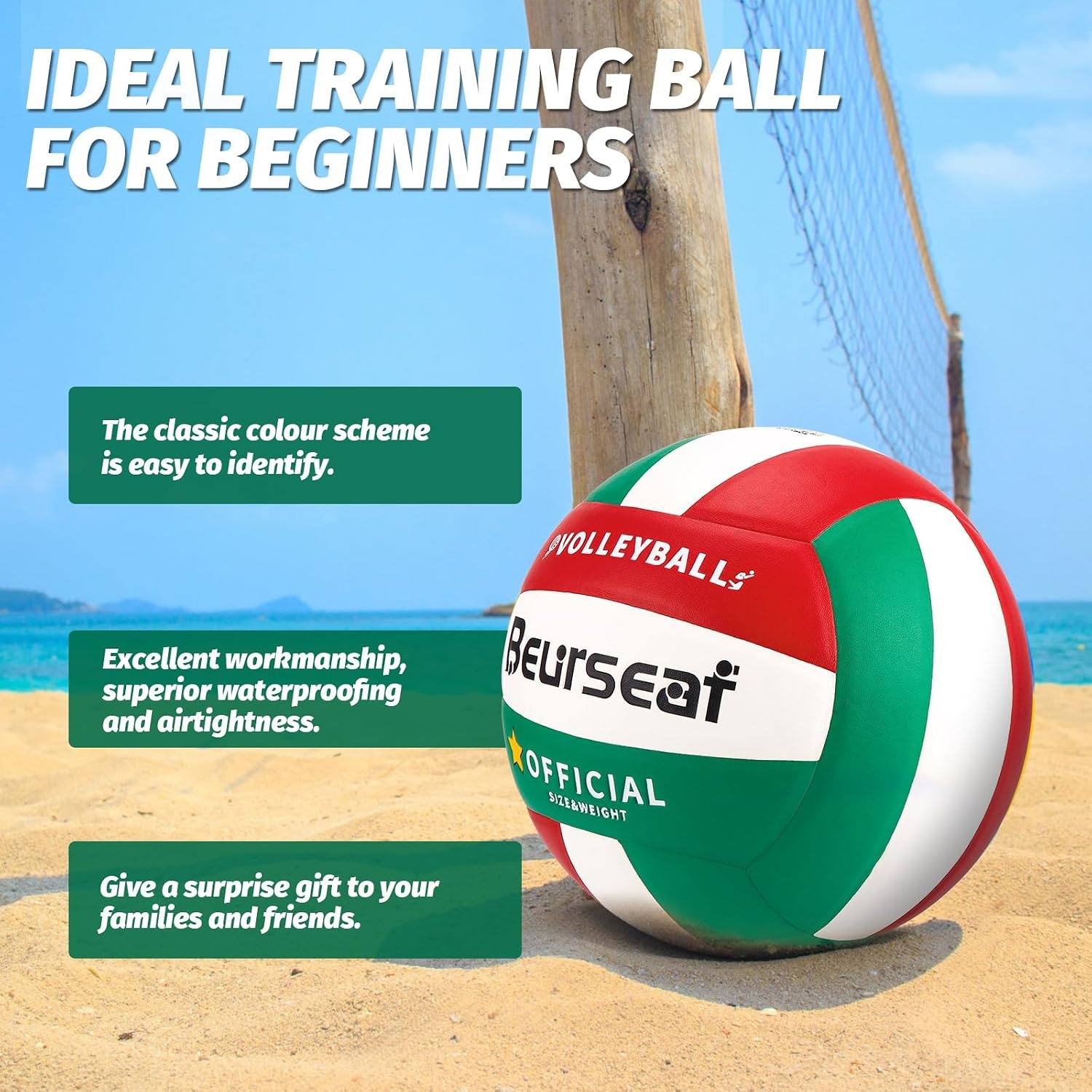 Volleybal Maat 5 Soft Touch - Beach/Indoor/Outdoor - 58% Korting