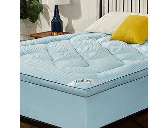 Gewatteerde Matrastopper 140x200 cm Ademend & Vochtregulerend - 34% Korting