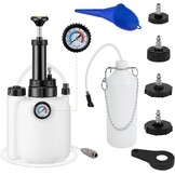 Remvloeistofwisselkit 1 Persoon | Universeel 4 Adapters | 3L Reservoir