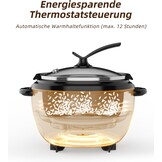 Rijstkoker 1L - 400W (1-5 pers.) met Stoomfunctie | 29% Korting