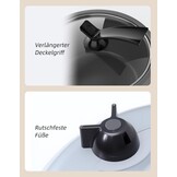 Rijstkoker 1L - 400W (1-5 pers.) met Stoomfunctie | 29% Korting