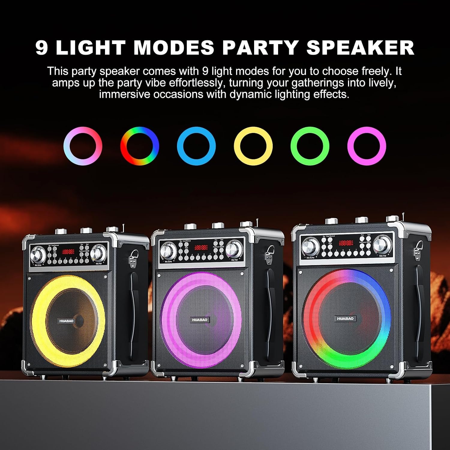 Karaoke Machine met 2 Microfoons