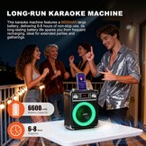 Karaoke Machine met 2 Microfoons