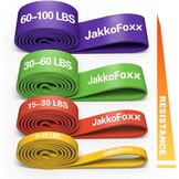 Weerstandsbanden Set (4 stuks) - Krachttraining & Fysiotherapie - 27% Korting