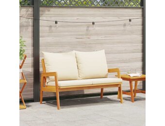 VidaXL Tuinbank met Kussens - Bruin Acaciahout - 35% Korting