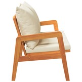 VidaXL Tuinbank met Kussens - Bruin Acaciahout - 35% Korting
