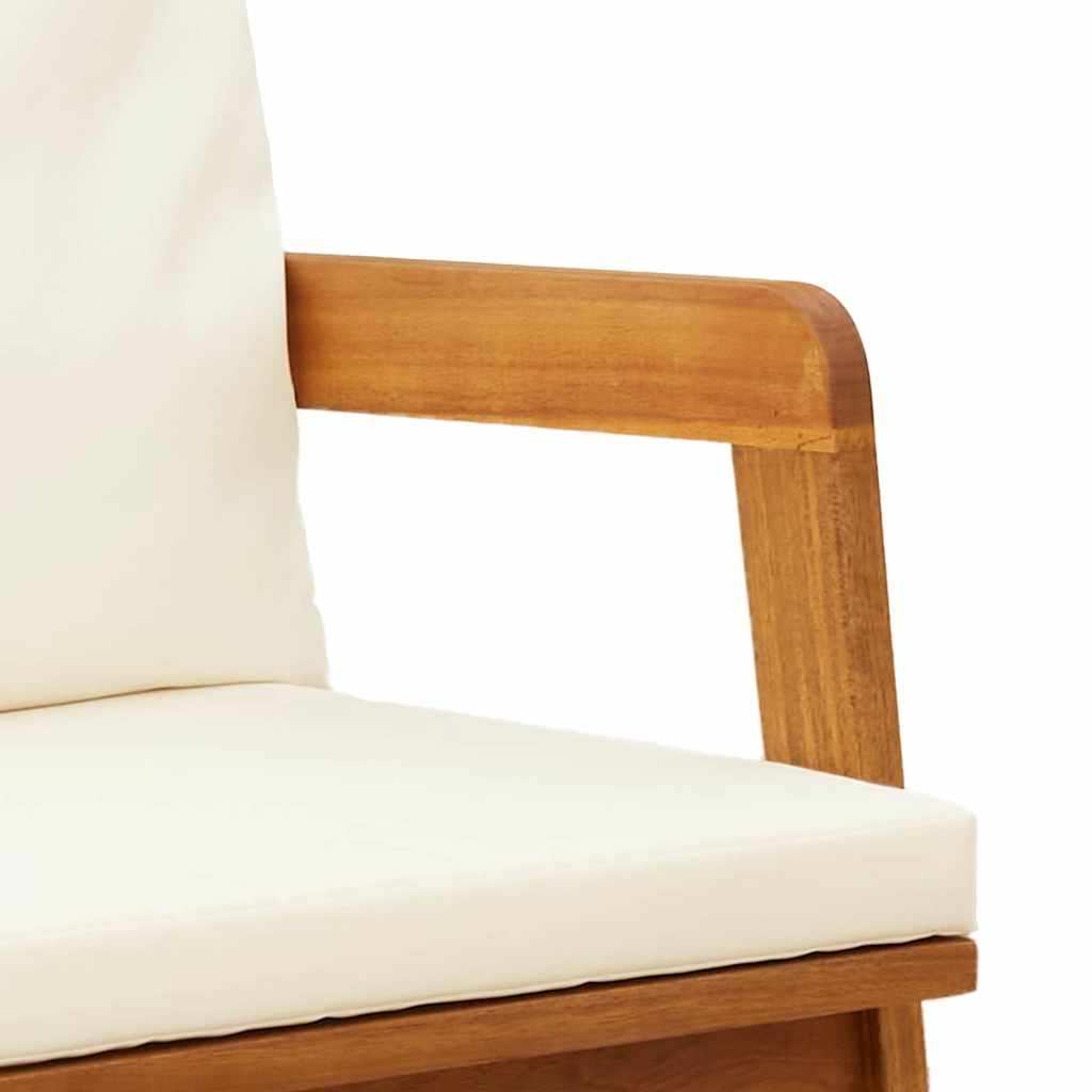 VidaXL Tuinbank met Kussens - Bruin Acaciahout - 35% Korting
