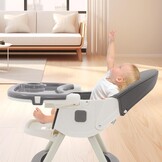 Groene 3-in-1 Kinderstoel, Verstelbaar & Opvouwbaar met Korting!