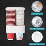 Dubbele Bekerdispenser 140 stuks - Met 60% Korting!