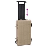 Hardcase transportkoffer met wielen & schuim (54% korting)