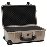 Hardcase transportkoffer met wielen & schuim (54% korting)