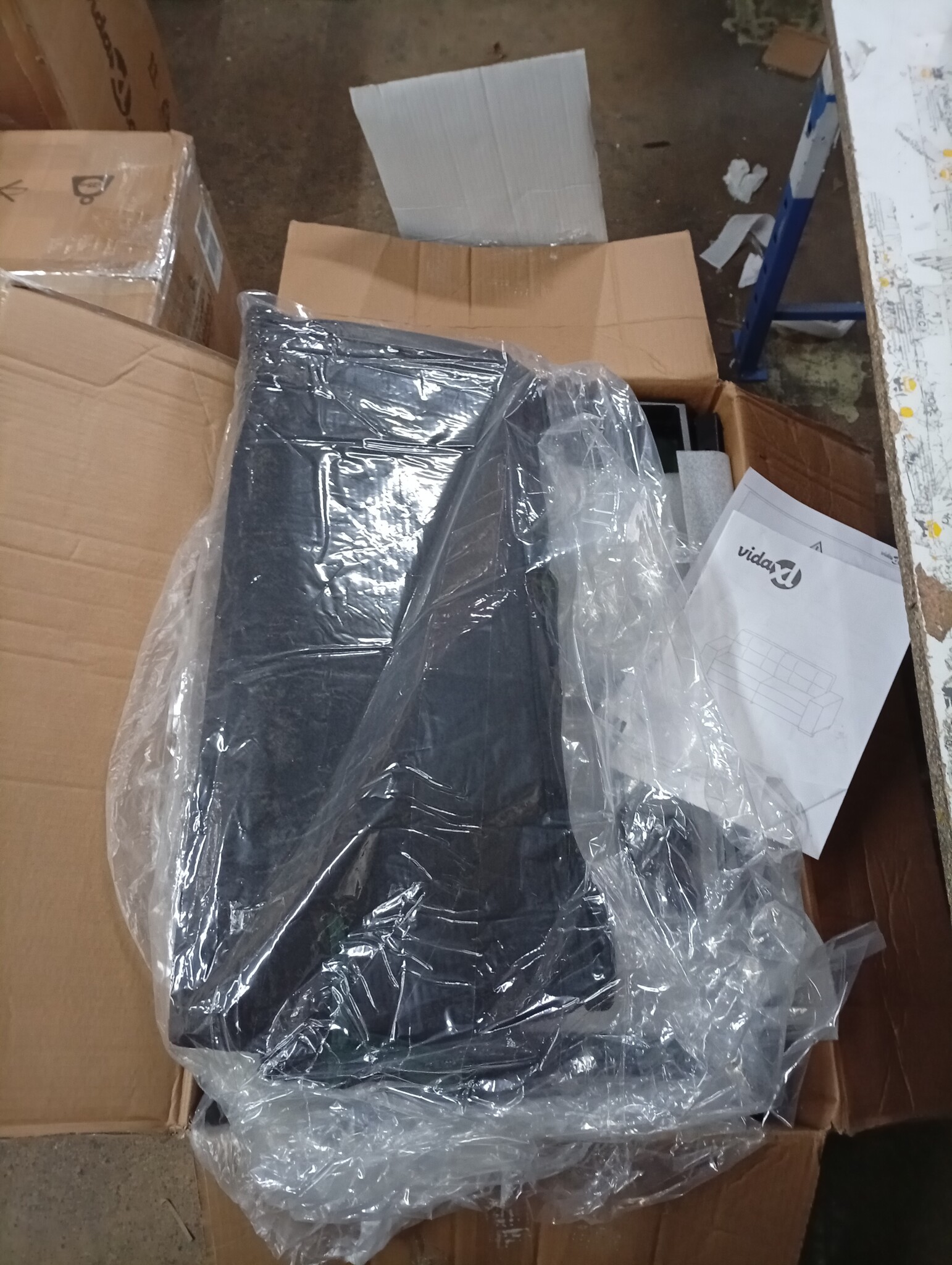 VidaXL Loveseat Sofa Donkergroen Fluweel - 60% Korting
