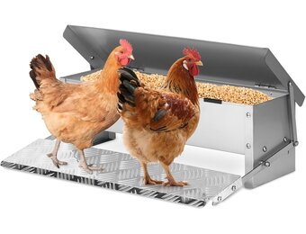 5 Kg RVS Kippen Voerautomaat | Automatische Voerbak - 34% Korting!