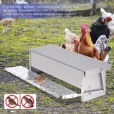 5 Kg RVS Kippen Voerautomaat | Automatische Voerbak - 34% Korting!