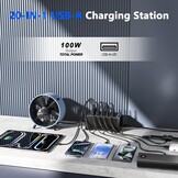20-Poorts 100W USB Lader Hub met Korting